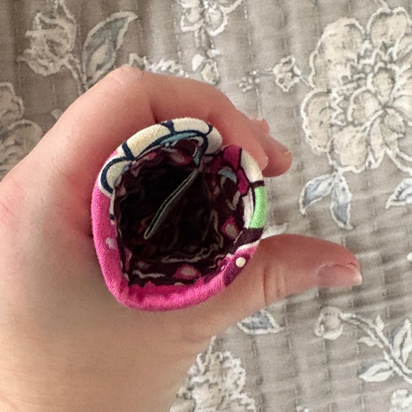 Vera Bradley Floral Pink Glasses Case - Picture 2 of 7